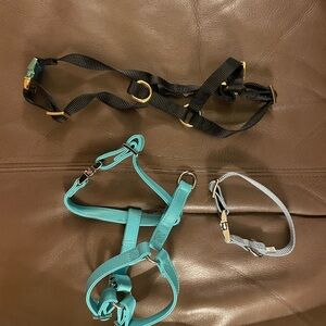 BNWT dog harness and collar